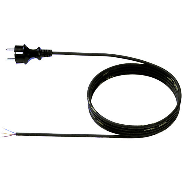 BACHMANN Schutzkontakt-Zuleitung 16A/250V,3m,sw 321.175